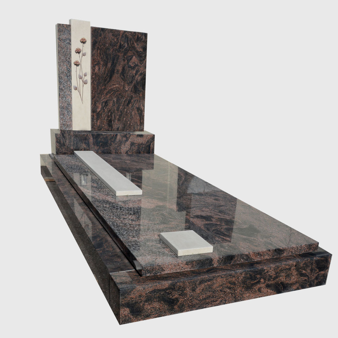 Grabanlage mit Deckplatte aus Indorra Granit