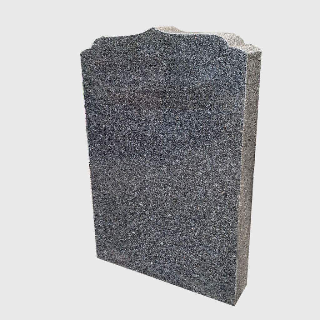 Grabstein aus Gebhartser Granit mit Wiener Kopf