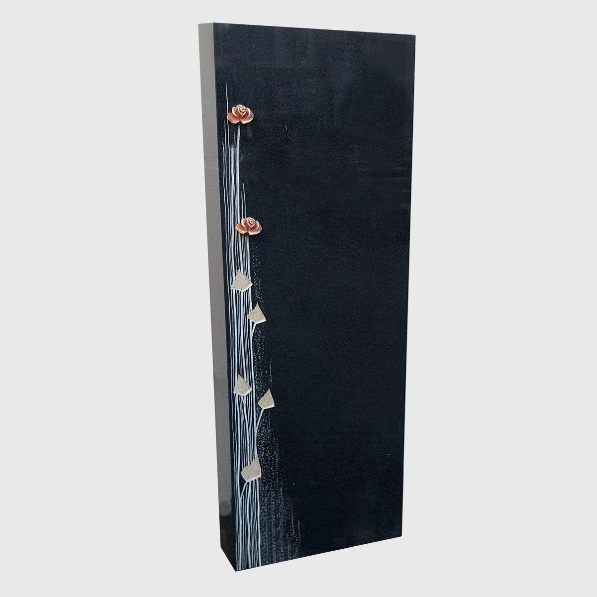 Grabstein aus Premium Black Granit