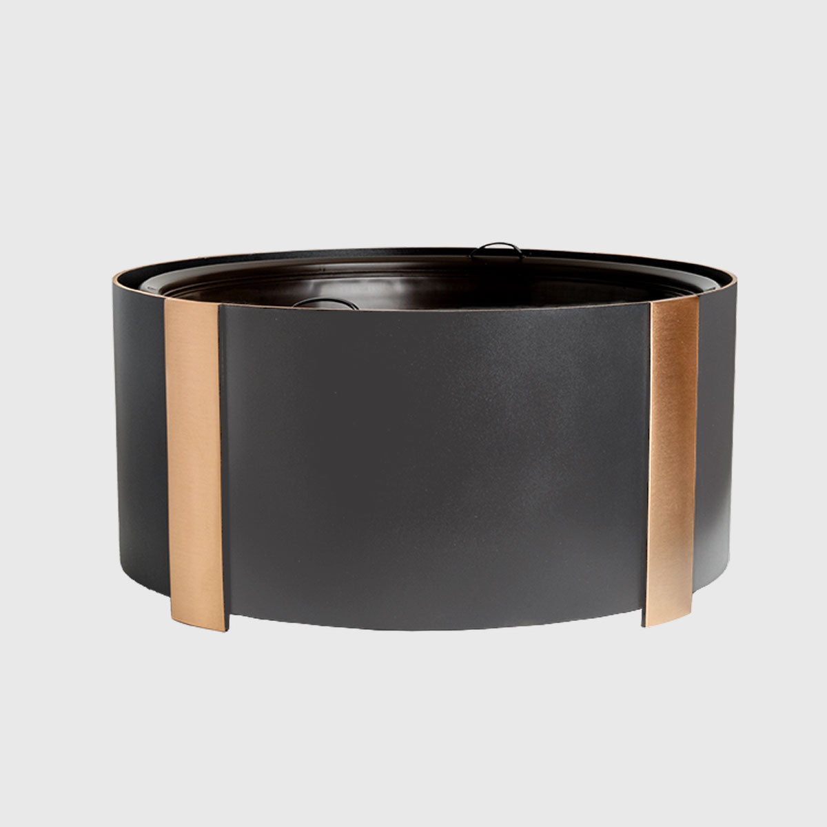 Pulverbeschichtete Bronze Grabschale BS797 mit Einsatz