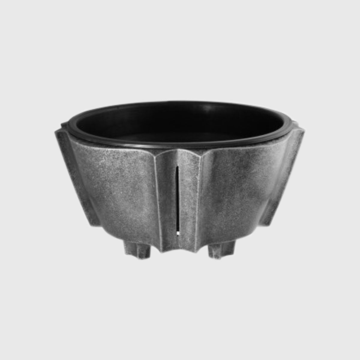 Aluminium Schale – elegante Grabschale Ø 37 cm