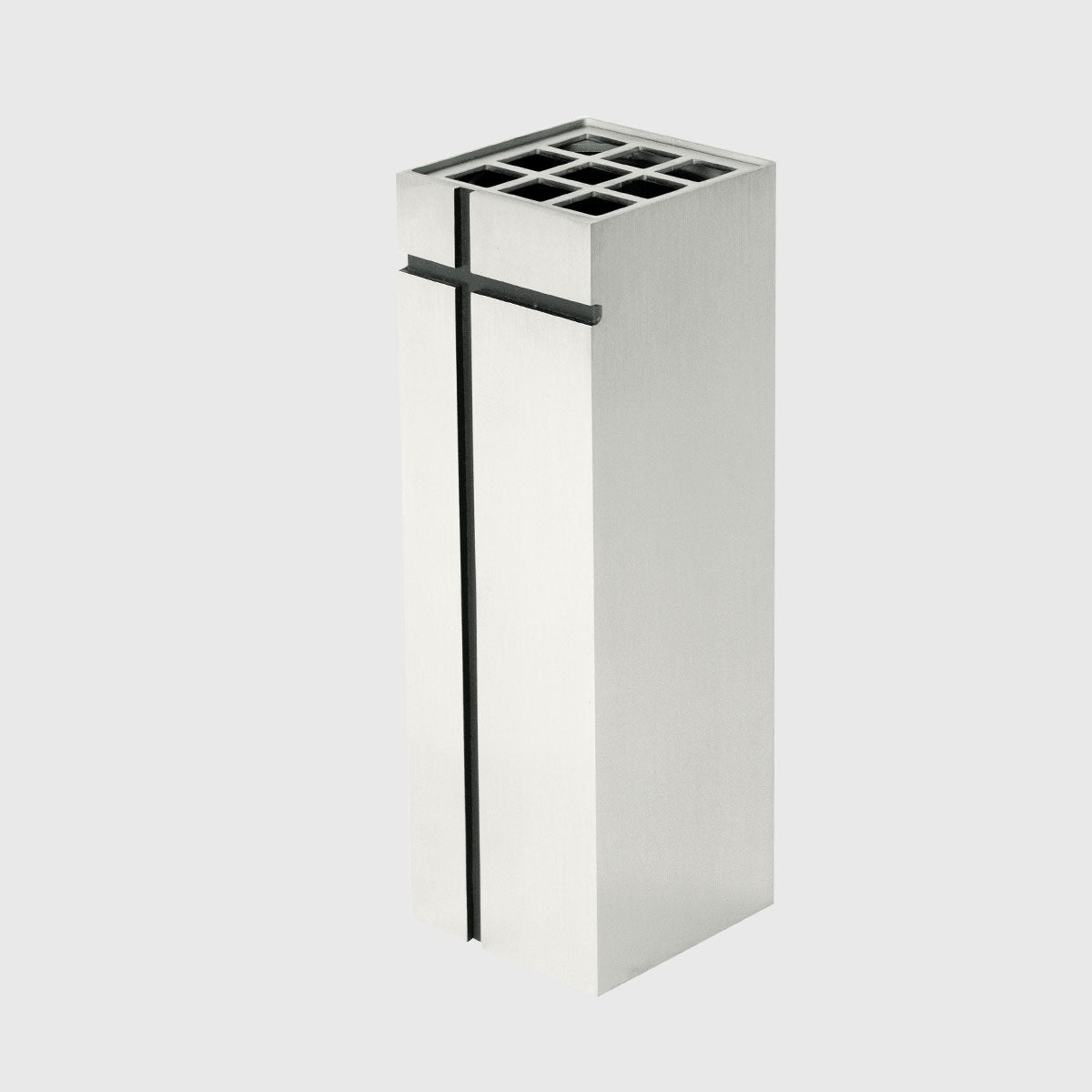 Laterne und Vase Set 4229 aus Edelstahl