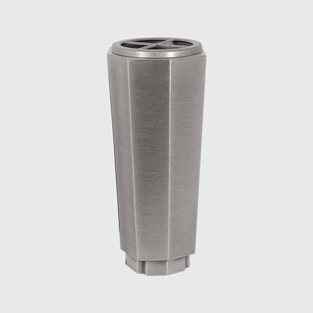 Grabvase W423 aus Aluminium