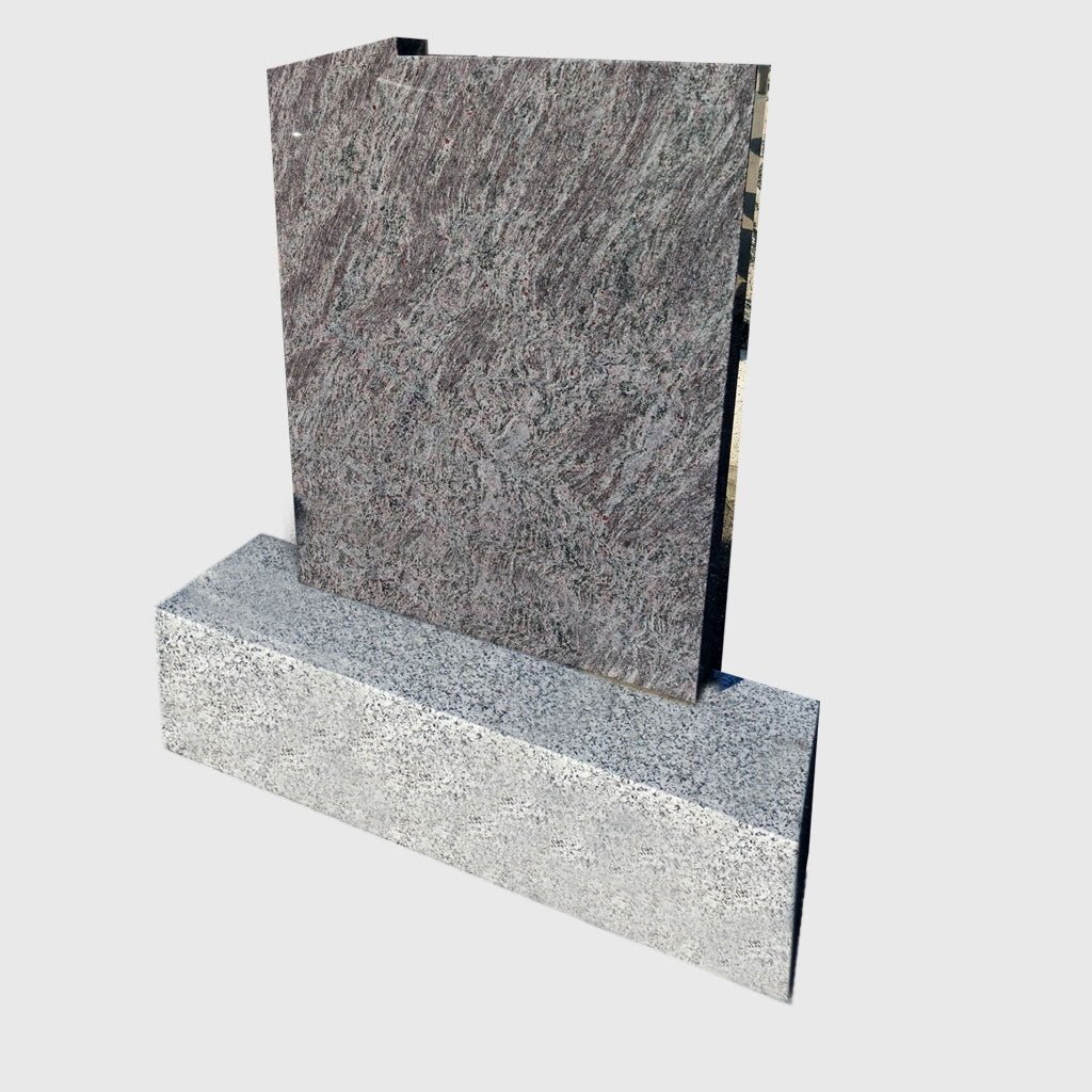 Grabstein aus Orion Blue Granit