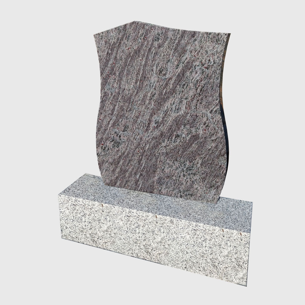 Grabstein aus Orion Blue Granit