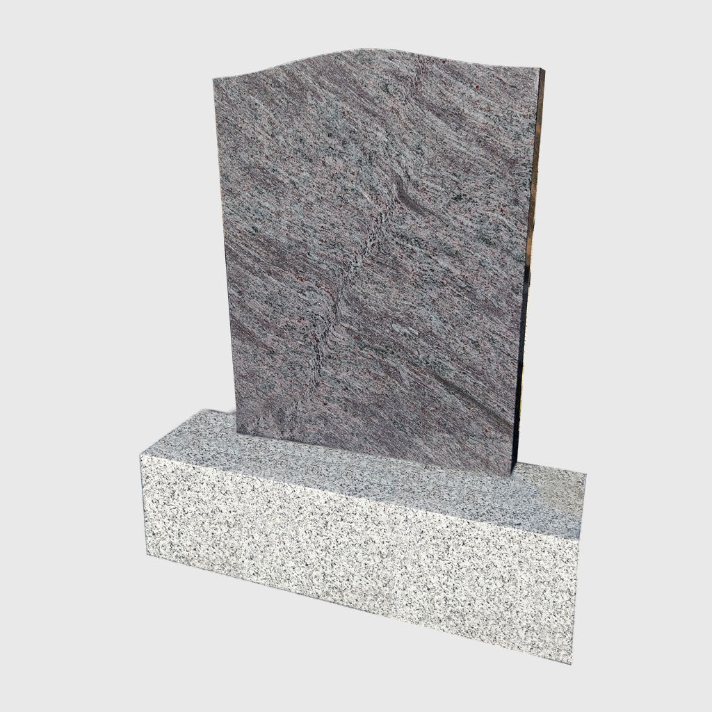 Grabstein aus Orion Blue Granit