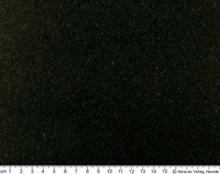 Liegestein Herzform aus Premium Black Granit