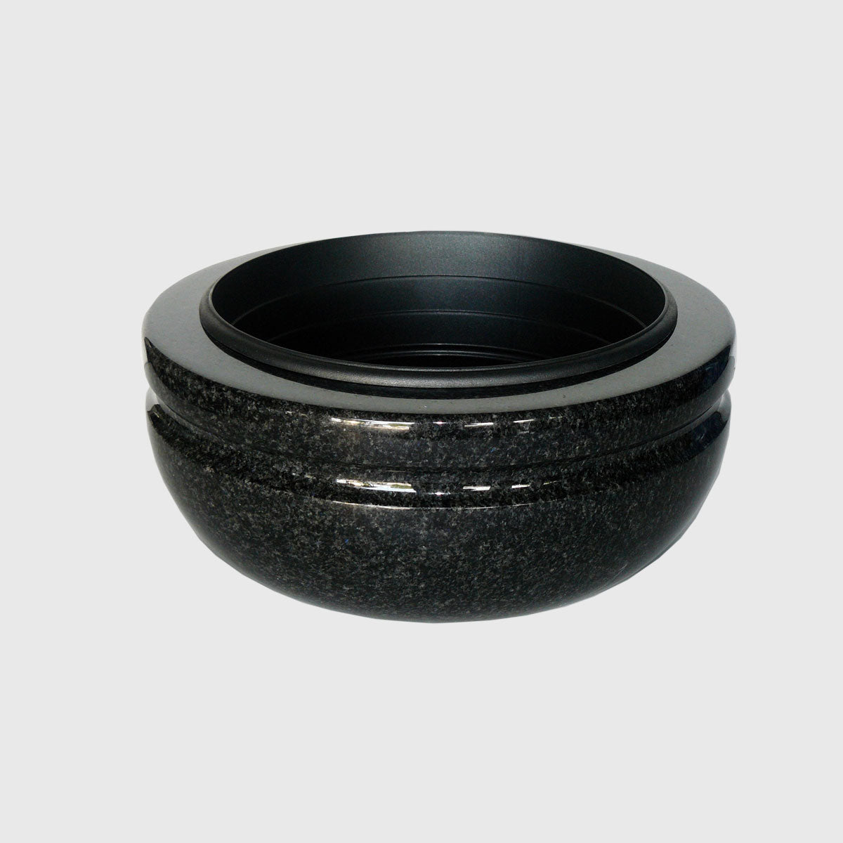 Blumenschale Impala Granit für Grabschmuck