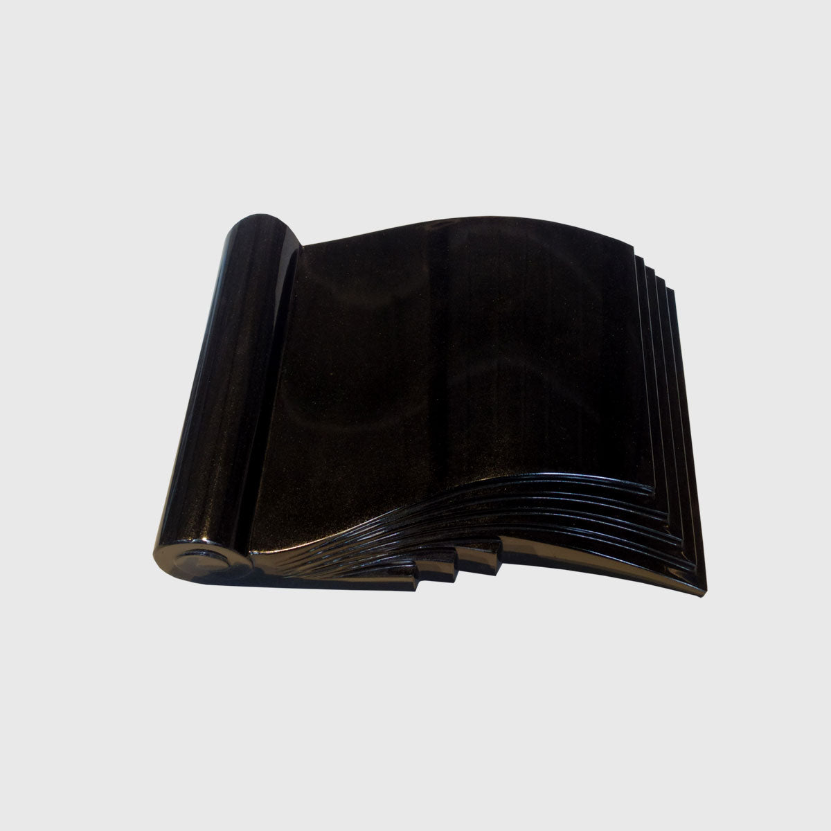 Schriftrolle aus Premium Black Granit