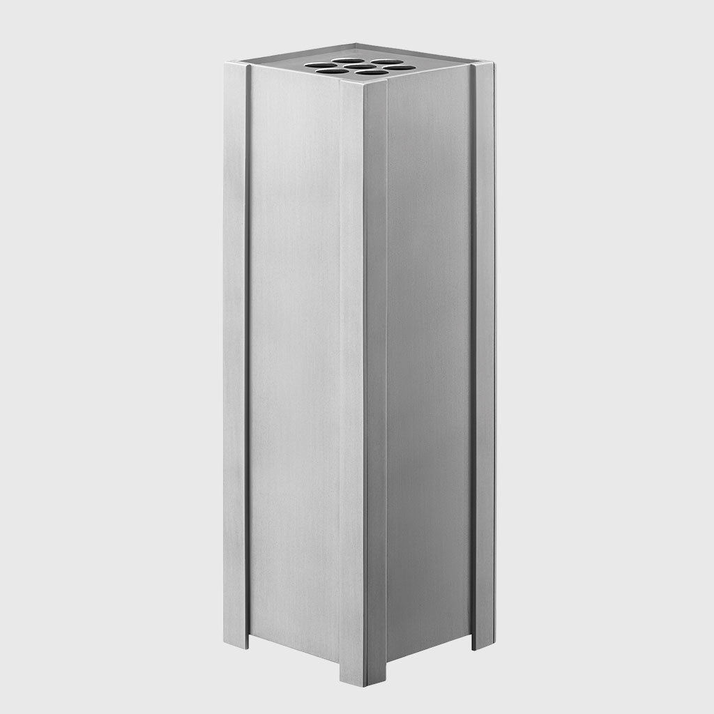 Grabvase 1100.2 aus Aluminium, 35 cm hoch, wetterfest, Tipp Kombination mit Laterne 1001.2 – Stone Lounge