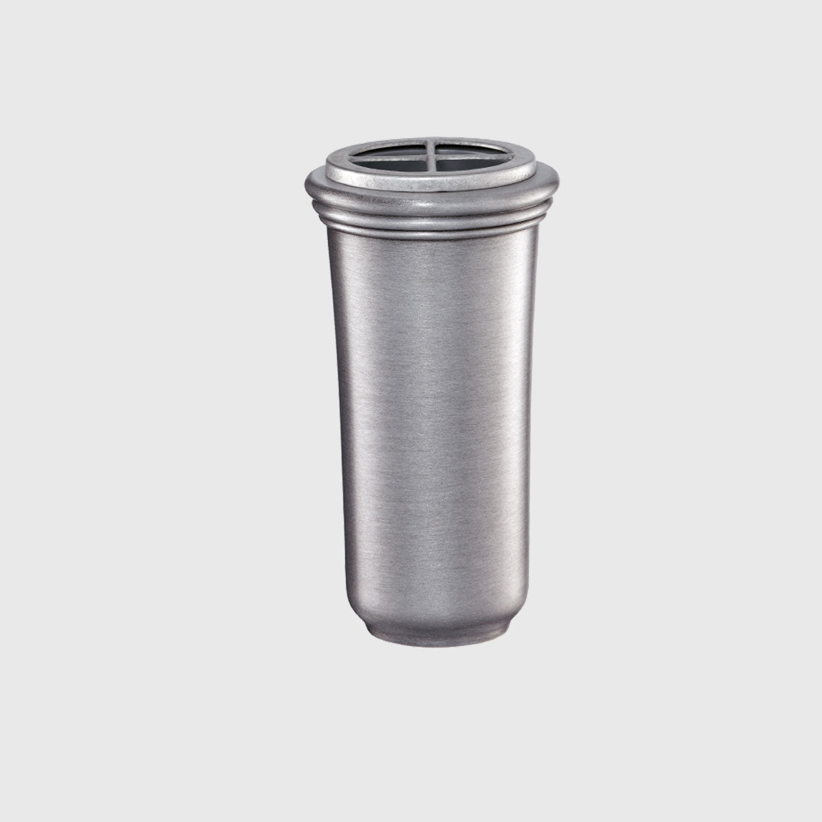 Grabvase WIM 4178.2 aus Aluminium für ein Urnengrab