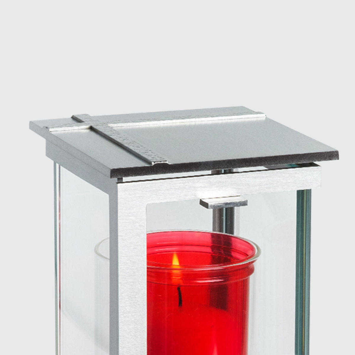 Edelstahl Grablaterne modern – Modell NL770