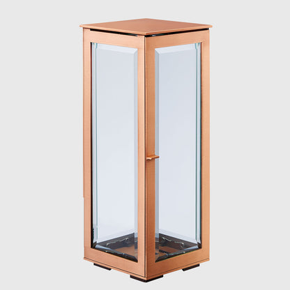 Grablaterne W1001.1 aus Bronze, 40 cm, für große Kerzen, Tipp Kombination mit Vase W1100.1 – Stone Lounge