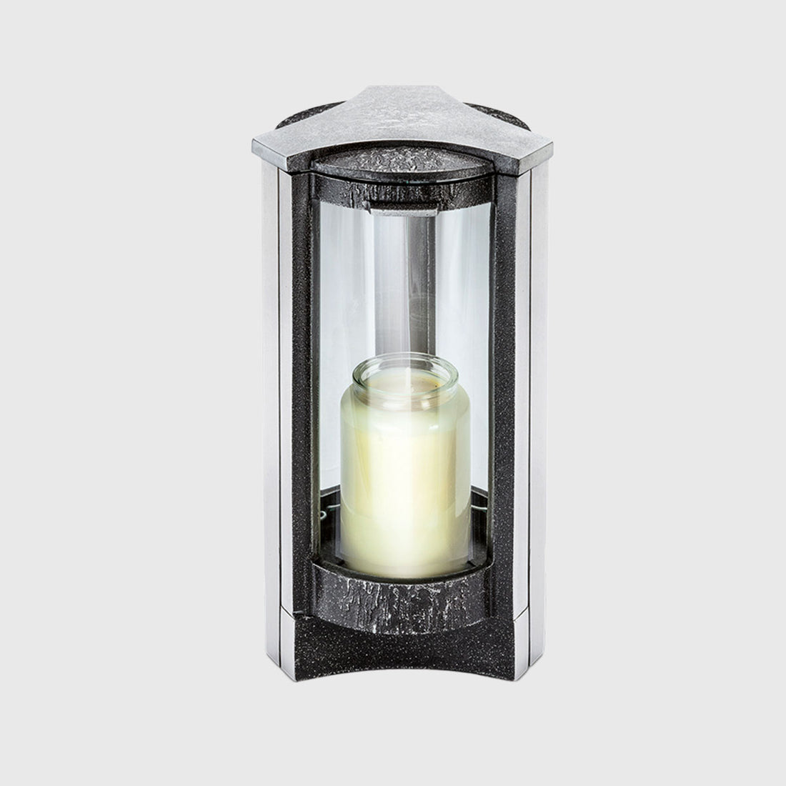 Grablaterne Aluminium Modell 40146 in Schwarz Silber