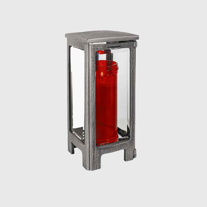 Grablaterne AL80K 30 cm Aluminium für 7-Tageskerzen, auch 36 cm Variante – Stone Lounge