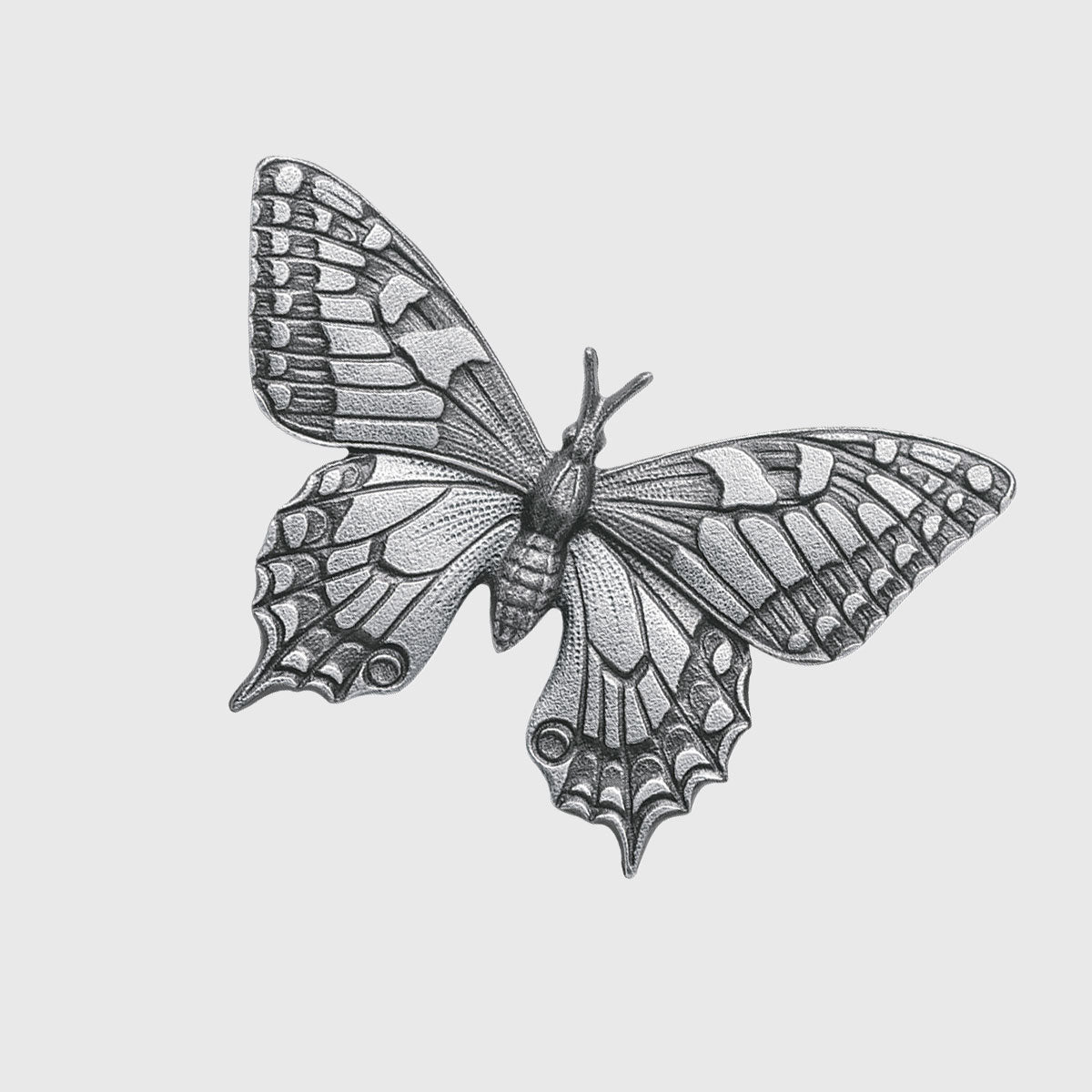Schmetterling Schwalbenschwanz – Grabschmuck in Bronze/Aluminium – Stone Lounge