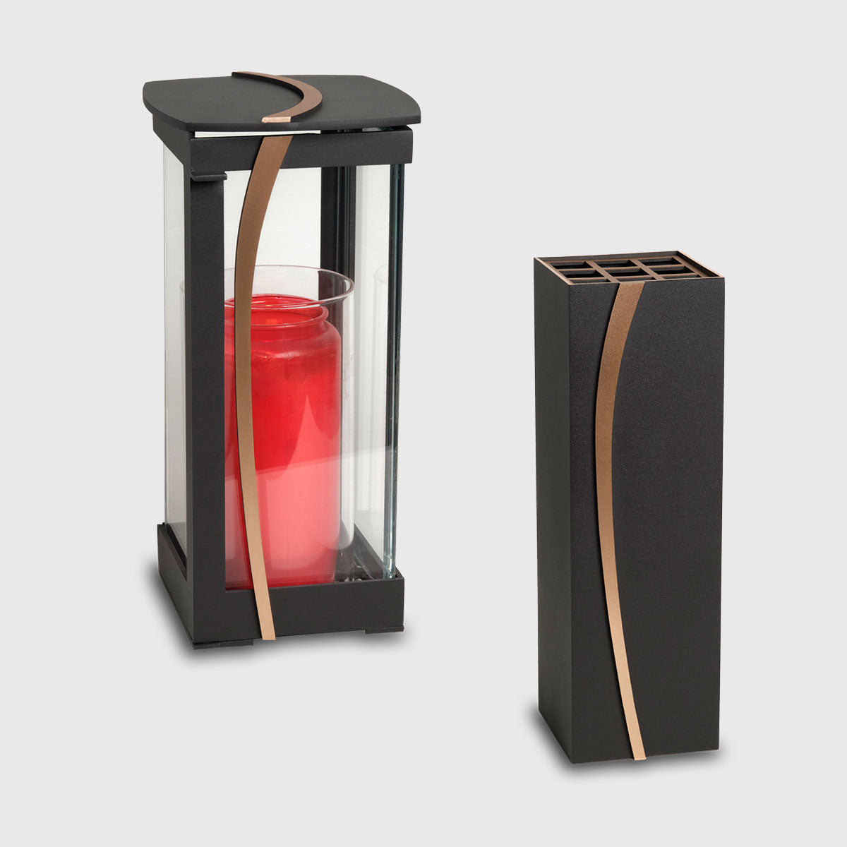 Bronze Grabschmuck Set BL911 BV4911 WKB9110 BS797 modernes Design