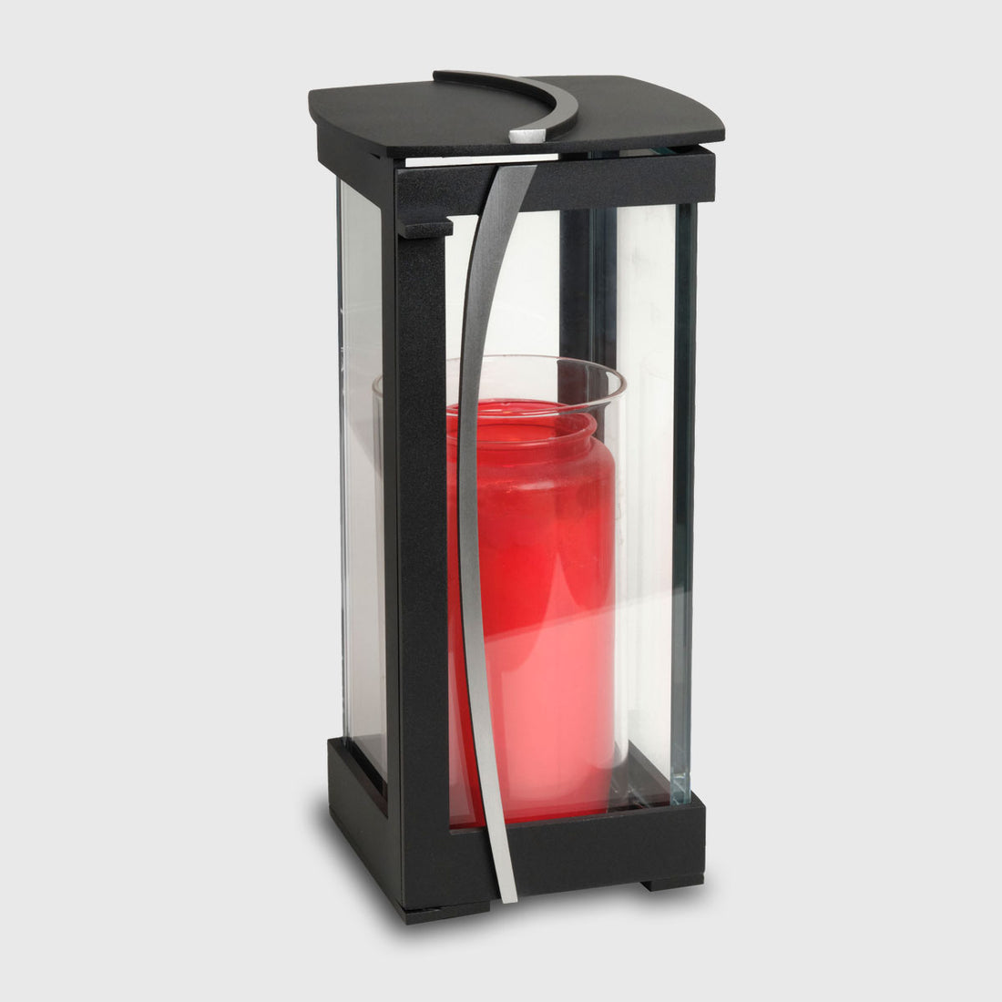 Laterne &amp; Vase aus Aluminium – Set AL911 &amp; AV4911