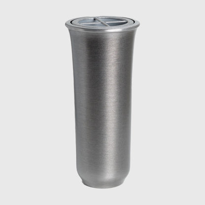 Grabvase AV446 in Aluminium für Blumen am Grab
