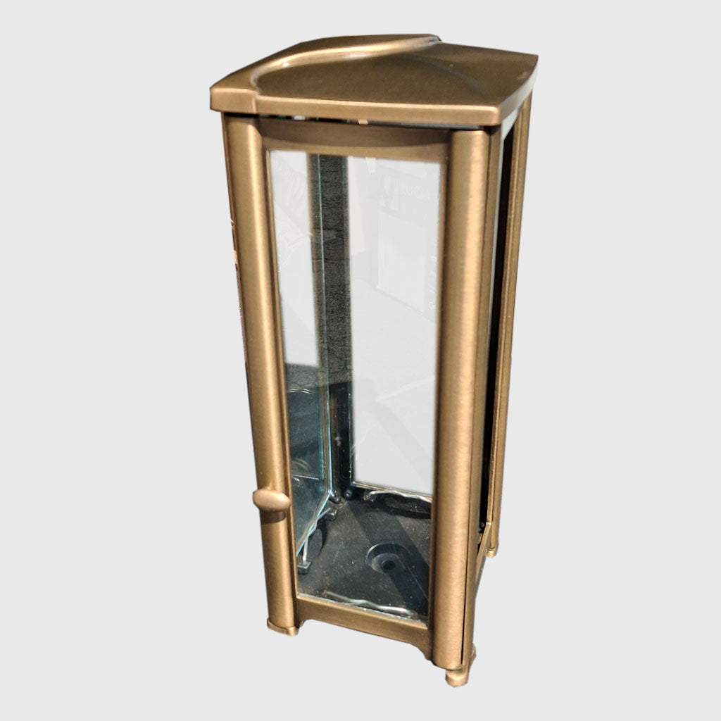 Grablaterne aus Bronze – 32 cm hoch, passend für 7-Tage-Kerzen