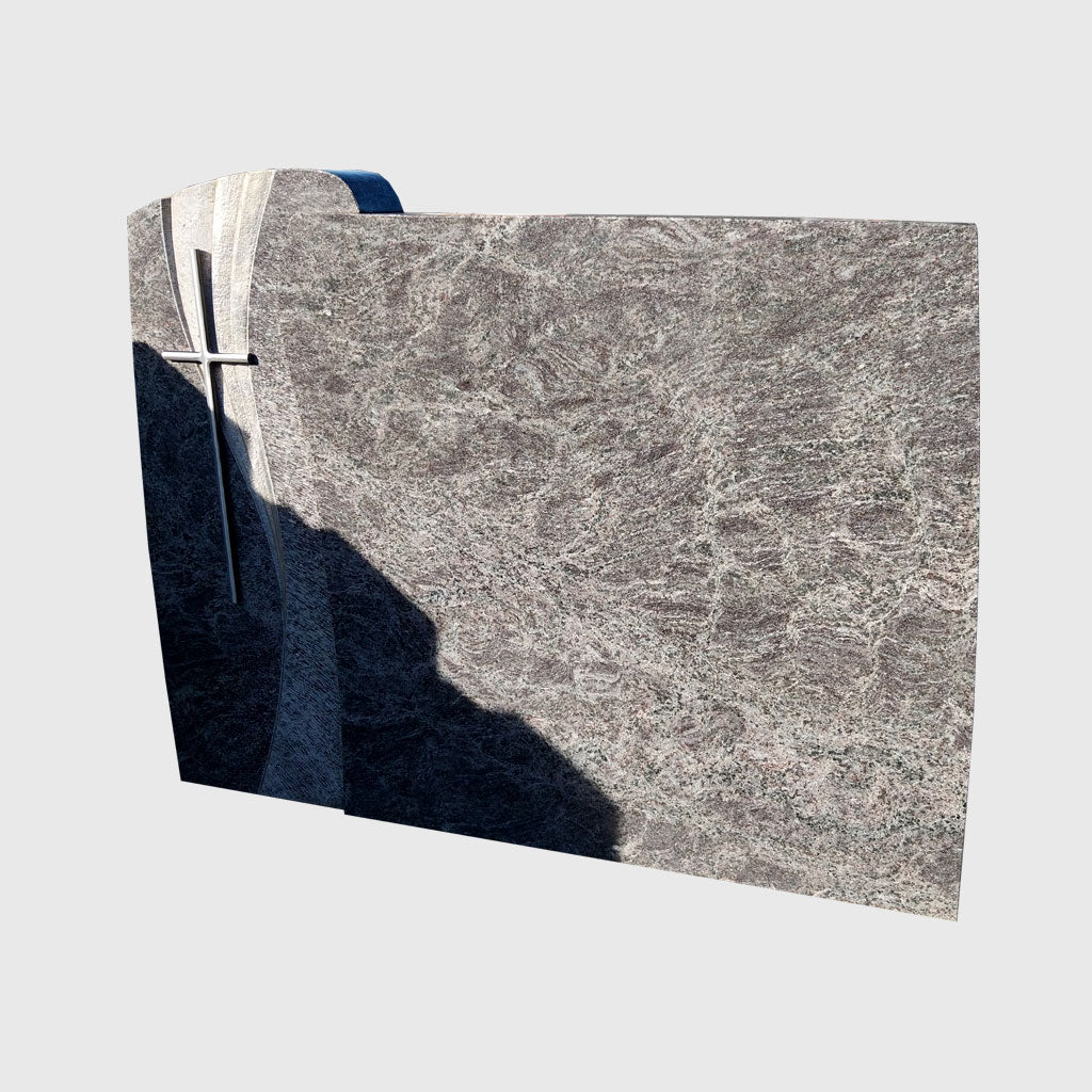 Grabstein aus Orion Blue  Granit