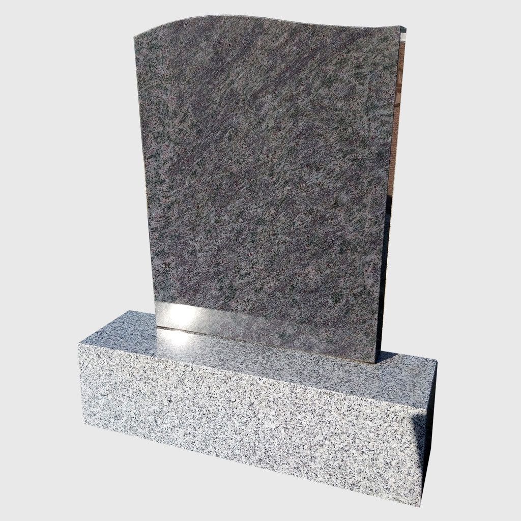 Grabstein aus Orion Blue Granit