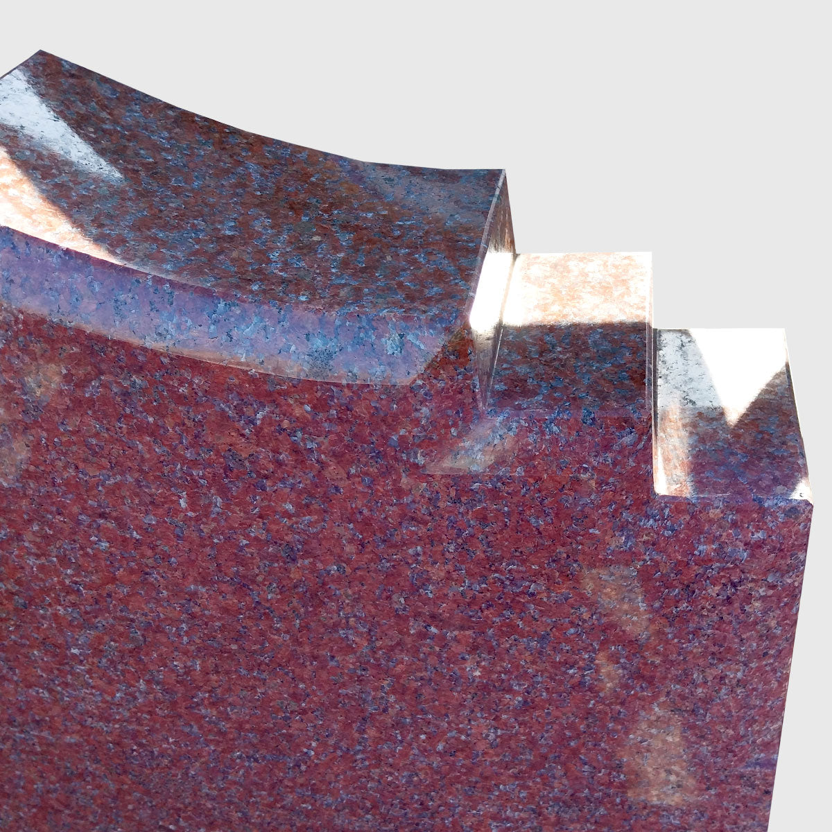 Grabstein aus Rot Schwedischen Granit
