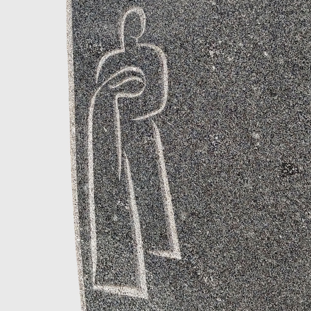 Grabstein aus Gebhartser Granit