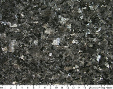 Grabstein aus Labrador Hell Granit