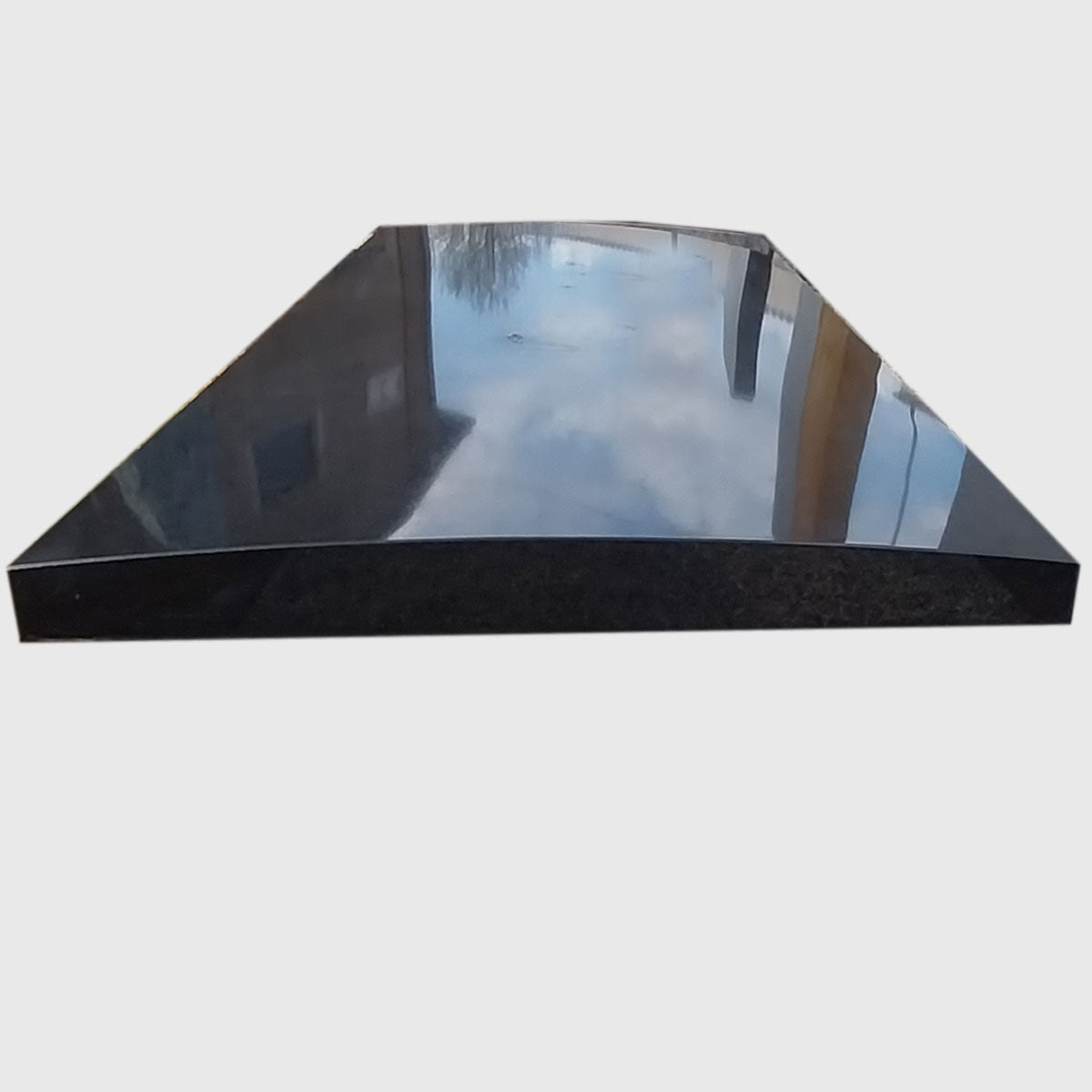 Grabdeckplatte aus Indisch Black Granit