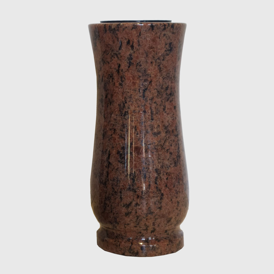 Vase aus Vanga Red Granit